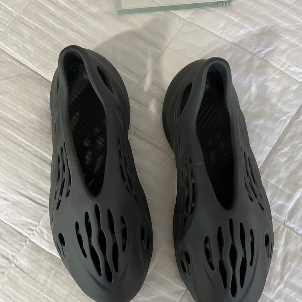 Adidas Black Slip-On Shoes